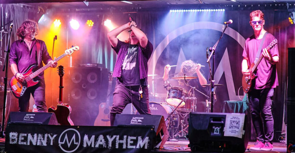 The Benny Mayhem Band Live on The Monster Music Truck