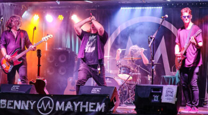 The Benny Mayhem Band Live on The Monster Music Truck